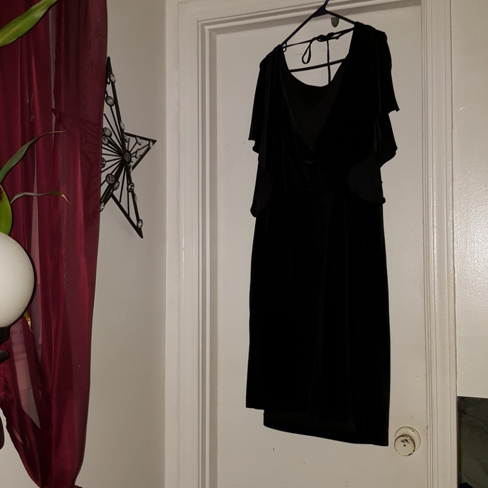 Black Velvet Dress